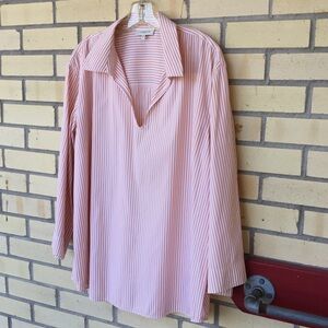 Lafayette 148 NewYork, Large Stripe Top